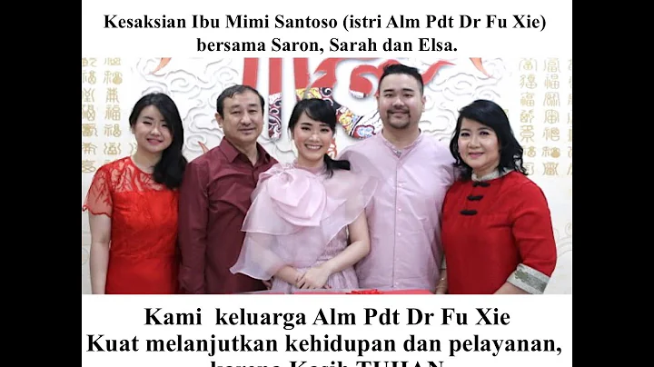 Kesaksian Ibu MIMI SANTOSA, Istri Alm. Pdt Dr Ir F...