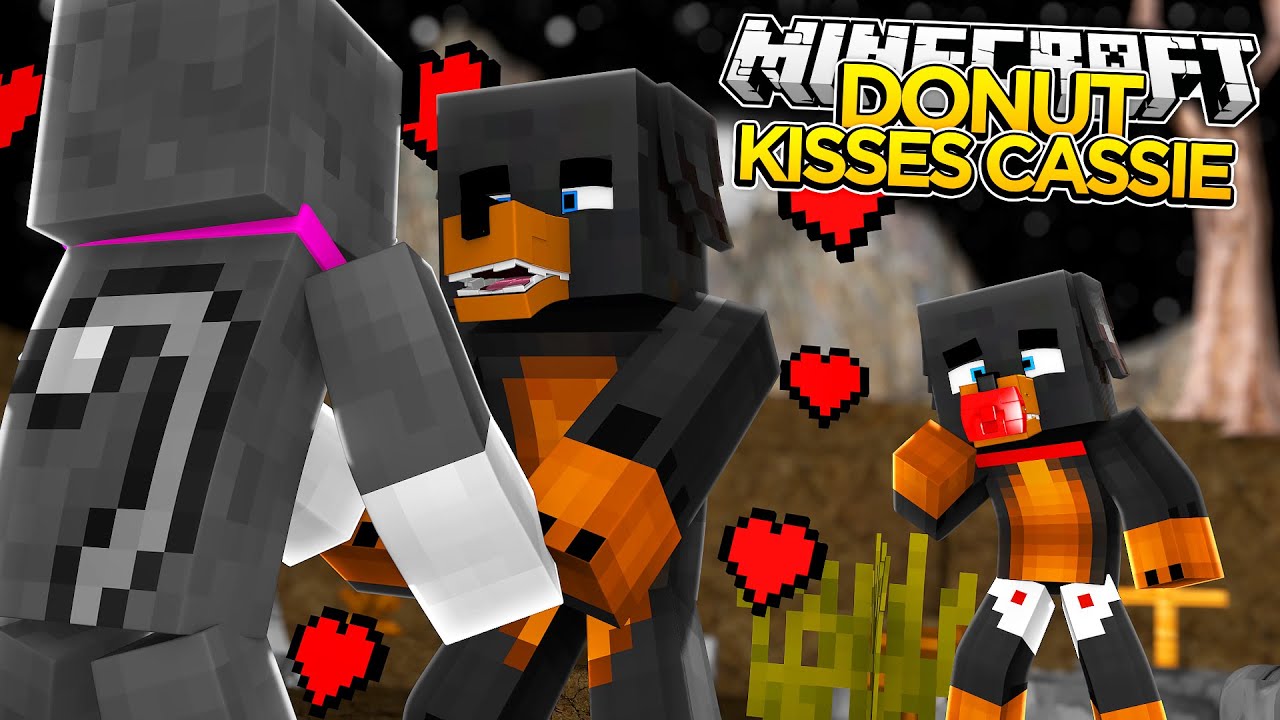 games people play Minecraft - DONUT KISSES CASSIE