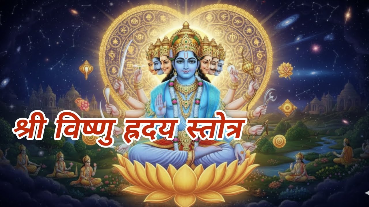 Narayana Hridaya Stotra | नारायण हृदय स्तोत्र | विष्णु हृदय स्तोत्र | Spiritual Waves Bhakti Dhaara