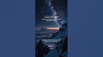 وترى الجبال تحسبها جامدة وهي تمر ...❤️سورة النمل❤️إسلام صبحي | makna surah an-naml ayat 88 #tadabbur