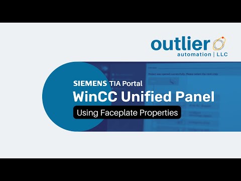 Siemens WinCC Unified - Faceplate Property Tutorial