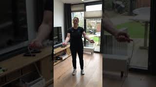 Touwtje Springen, Kruisspringen