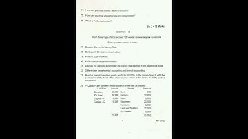 S3 BCom Advanced Financial Accounting|Previous Year Question Paper March 2022|University of Kerala