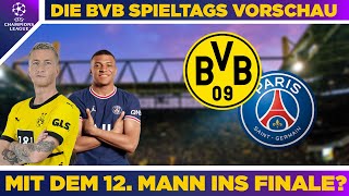 Die BVB Spieltags Vorschau I ZIEHT DER BVB MIT DEM 12. MANN INS FINALE EIN? 🖤💛