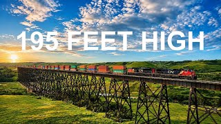 This Massive 1908 Bridge Is Hidden in Alberta | Fabyan Trestle
