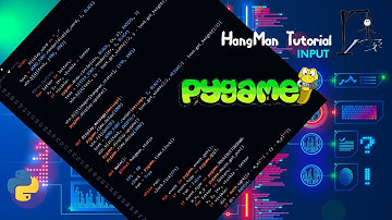 Python: Hangman Tutorial using pygame