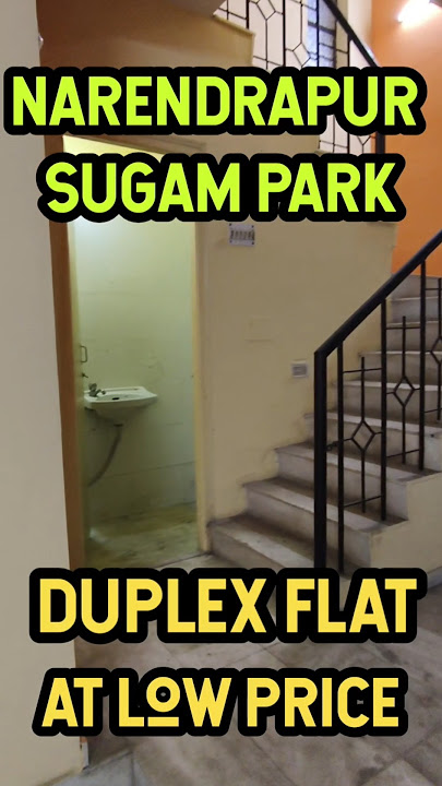 Discover the PERFECT 3 BHK Duplex Flat in Sugam Park Kolkata | duplex flat for sale