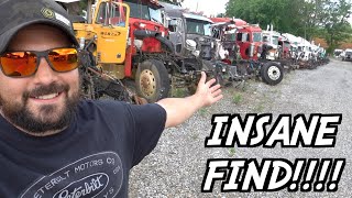 ULTIMATE PETERBILT GRAVEYARD!!! EPIC FIND FOR PROJECT 379 PETE!!!!