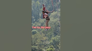 splash bungee jump 😁