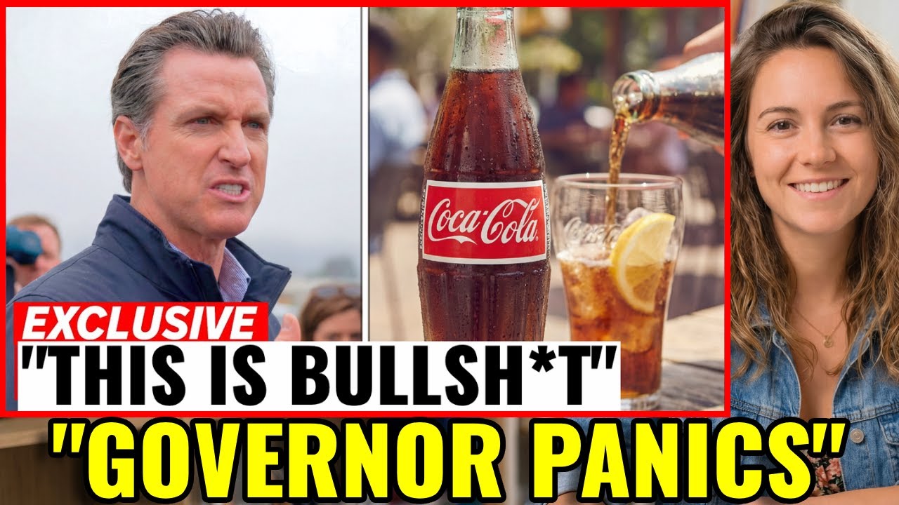 Governor Of California LOSES IT After Coca Cola ENDS California Production!