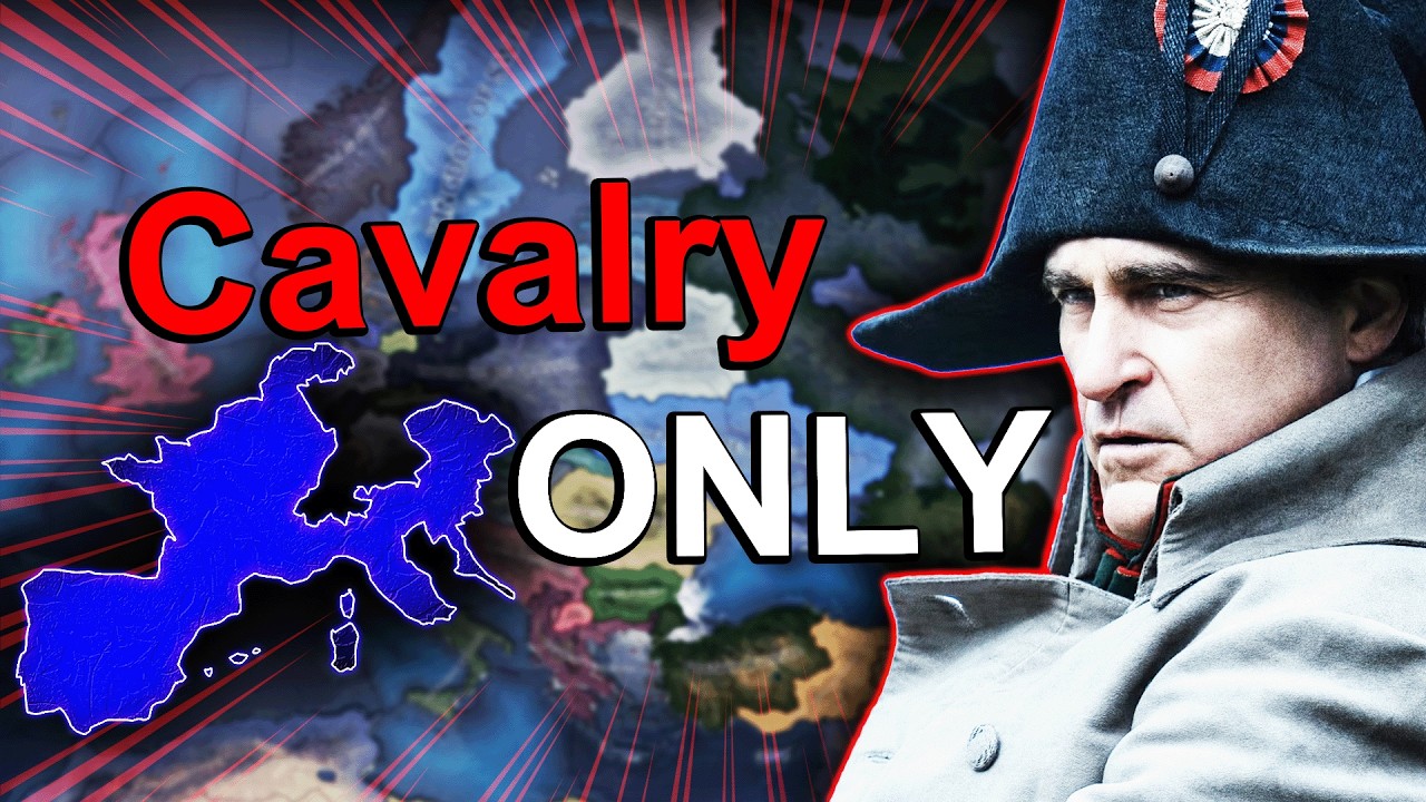 I Restored Napoleonic France Using Only Cavalry | HOI4 - YouTube