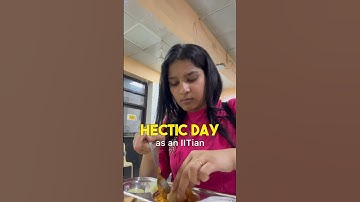 Hectic Day in life of an IITian🥹💀📚 #iitian #minivlog