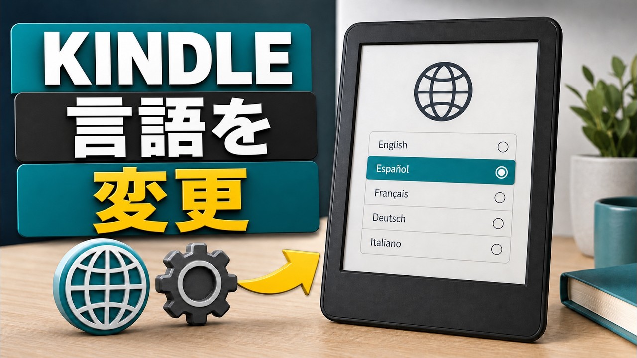 How to Change Kindle Language to Japanese | Set Kindle to Japanese