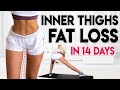 INNER THIGH FAT LOSS in 14 Days (intense) | 7 minute Home Workout