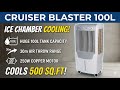 Cruiser Blaster 100L Desert Air Cooler Full Review &amp; Best Powerful Features | Review in Hindi |