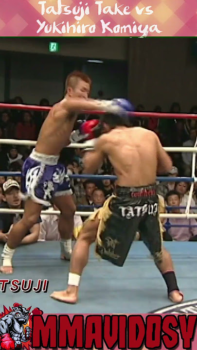 Knockdown Krush 1 - Tatsuji Take vs Yukihiro Komiya #krush #knockdown #knocked