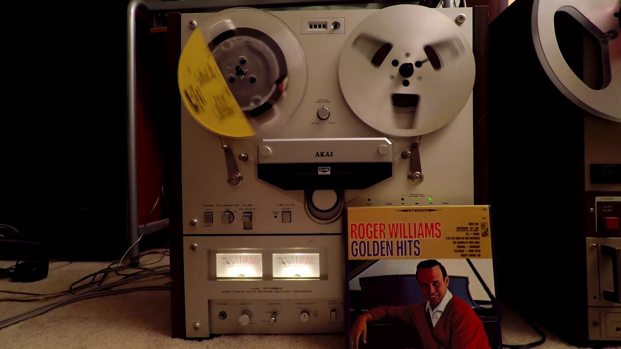 Roger Williams Golden Hits Reel to Reel Tape 