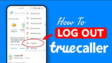 How To Logout Truecaller App | truecaller logout kaise kare