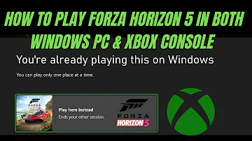 Můžete hrát Forza Horizon 5 na PC a Xboxu se stejným účtem?