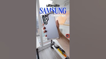BEST Camera Settings for the S25 Ultra!👀 #samsung