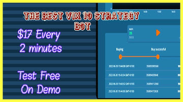 Powerful Volatility 10 strategy bot, Free Profitable Vix 10 strategy Binary Bot