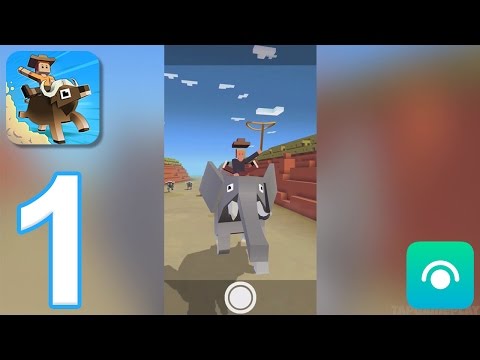 Rodeo Stampede - Gameplay Walkthrough Part 1 - Savannah (iOS, Android)