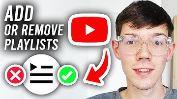 How To Add & Remove Playlists In YouTube Library - Step By Step