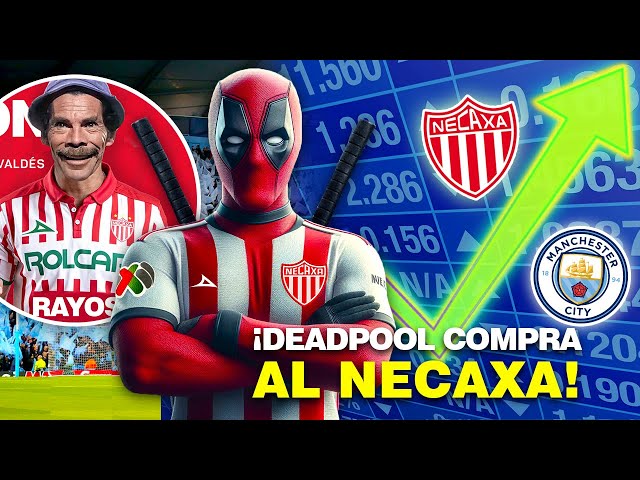 Las INCREÍBLES LOCURAS y FICHAJAZOS que planea NECAXA con DEADPOOL y Eva LONGORIA ¡Como DUEÑOS!🤩✍🏻 class=