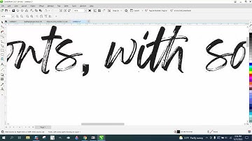 Corel Draw Tips & Tricks Font