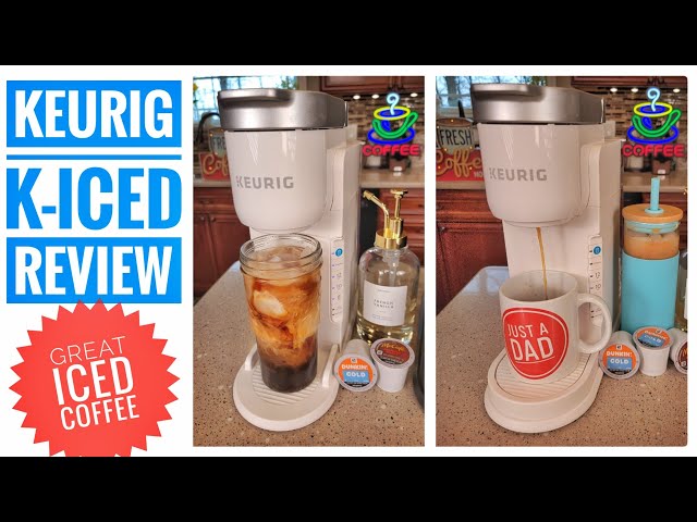 NEW Keurig K-Iced Coffee Maker K-Cup Review. HOW TO MAKE ICED COFFEE Taste  Great! 