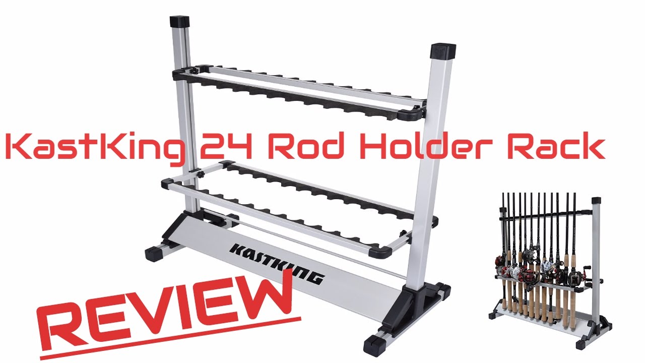 KastKing 24 Rod Holder Rack REVIEW 