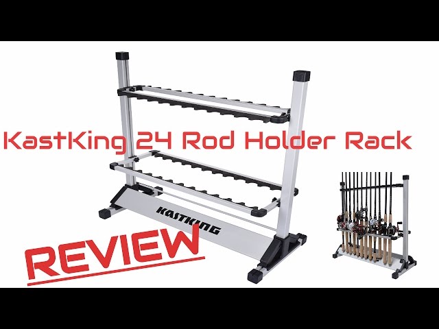 KastKing 24 Rod Holder Rack REVIEW 
