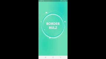 BorderRulz - #Hack20 Flutter Hackathon