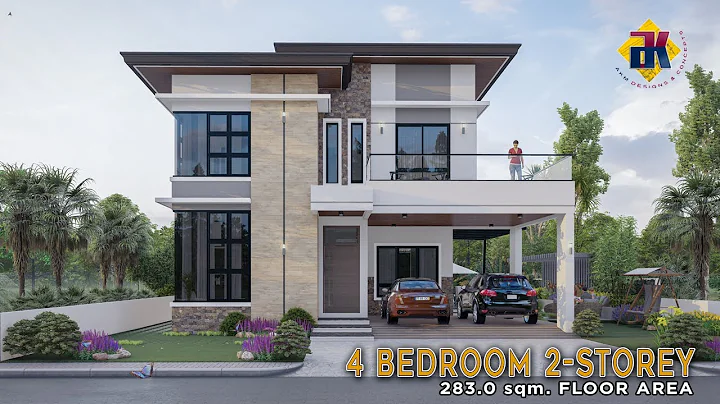 4 Bedroom 2 Storey HOUSE DESIGN | 283 sqm. | Exterior & Interior Animation - DayDayNews