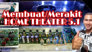 Membuat/Merakit HOME THEATER 5.1