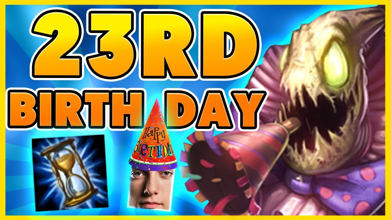 *100% CRIT FIDDLESTICKS* BEST BIRTHDAY EVER (SURPRISE) - BunnyFuFuu
