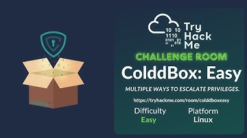 TryHackMe ColdBox: Easy - Privilege Escalation Adventures #cybersecurity  #linux #ctf