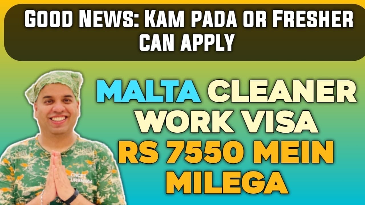 Cleaner Jobs in Malta How to get cleaner jobs in Malta from India