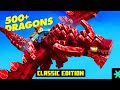 افضل مود يضيف لك تانين في ماين كرافت Dragon