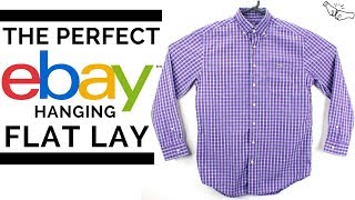 The Perfect eBay Flat Lay - GIANT HANGER - How to take amazing pictures for eBay | Callie & Alli The Perfect eBay Flat Lay - GIANT HANGER - How to take amazing pictures for eBay | Callie & Alli