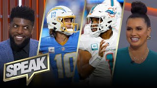 Herbert, Chargers defeat Tua and struggling Dolphins offense in epic Week 14 matchup | NFL | SPEAK