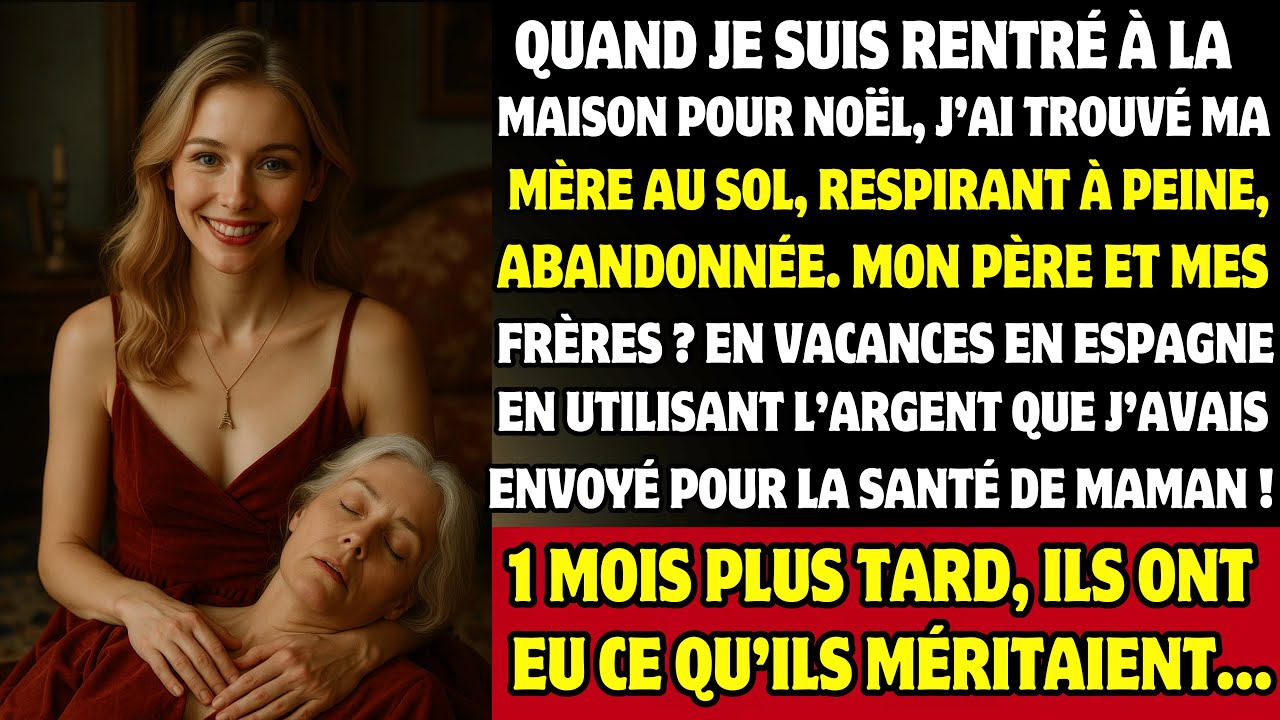 Je suis rentré à Noël et j’ai trouvé ma mère seule, effondrée. Ma famille dépensait en Espagne…