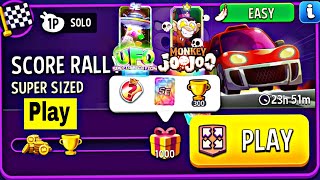 super sized score rally solo challenge | 2 best boosters | match masters