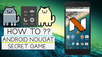 How To Play A Secret GAME in Android 7.0 NOUGAT ??