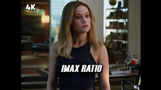 Captain Marvel 4K Loess Scenepack Avengers Endgame Imax Ratio