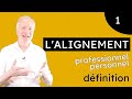 Alignement personnel et professionnel  dfinition devpro