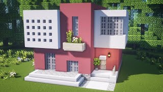 How to build a modern house(pink) #438 screenshot 4