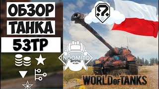 Обзор 53TP Markowskiego тяжелый танк Польши | 53TP гайд | 53ТП как играть