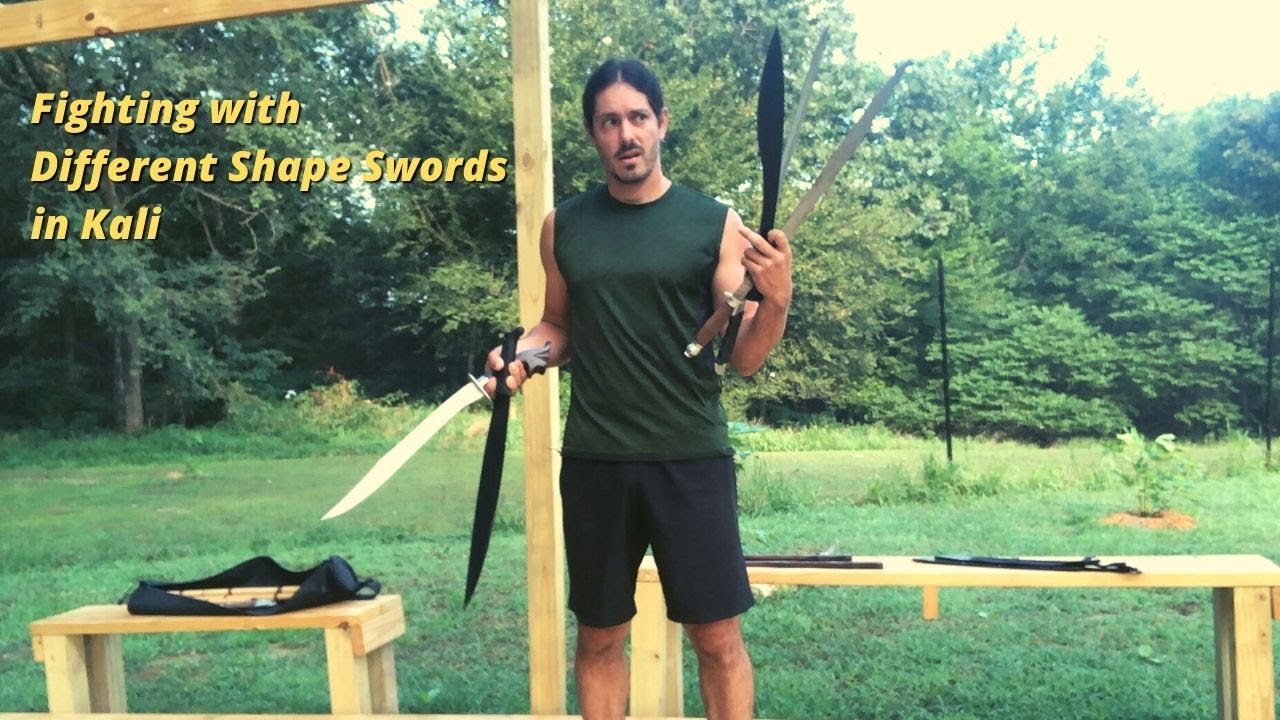 How to Fight with Different Blade Styles in Kali Eskrima Arnis YouTube