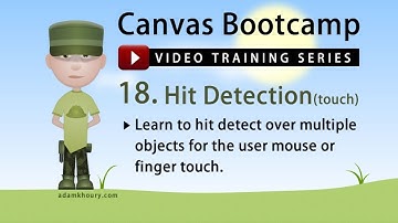 Canvas Bootcamp 18 - Hit Detection Mouse Touch Over Object Arrays
